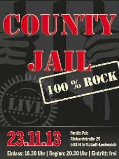 COUNTY JAIL live in Erftstadt, 23.11.13